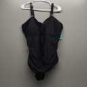 aqua eve, black one piece swimsuit (18W)