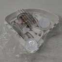 LEVERLOC Corner Shower Caddy Suction Cup, shower shelves suction cup, 2 Pack Basket Powerful Bathroom, Waterproof & Oil-proof Organizer for Kitchen, No-Drilling Removable