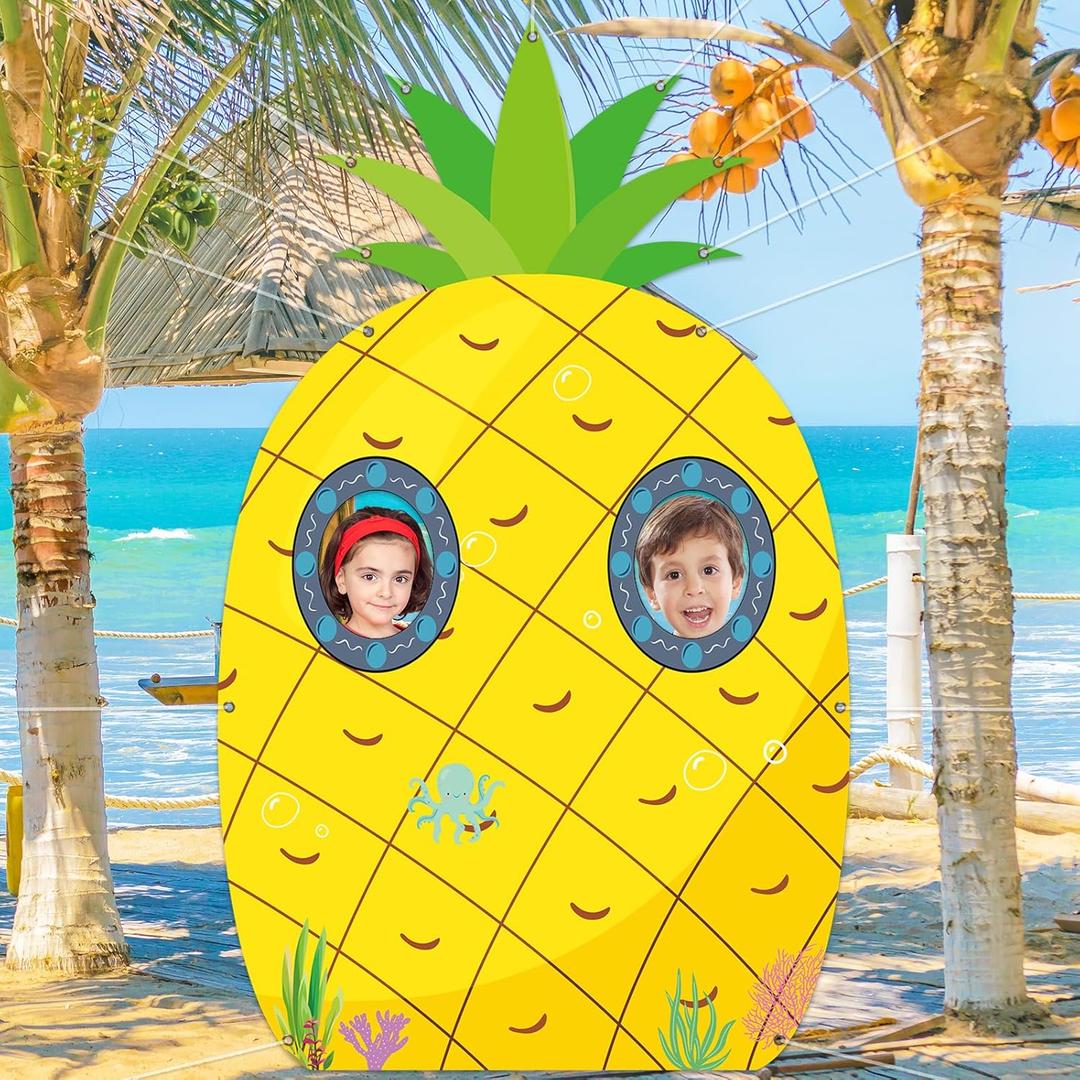 Pineapple Summer Photo Prop Cartoon Birthday Party Decoration Pineapple House Door Banner Hawaii Tropical Luau Aloha Theme Photo Booth Sea Beach Photography Background Supplies Favor 79 x 39 Inch Pineapple Summer Photo Prop Cartoon Birthday Party Decoration Pineapple House Door Banner Hawaii Tropical Luau Aloha Theme Photo Booth Sea Beach Photography Background Supplies Favor 79 x 39 Inch