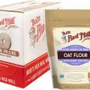 Bob's Red Mill Whole Grain Oat Flour, 20oz (Pack of 4) - Whole Grain, Vegan, Kosher EXP. 02/14/26