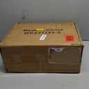 Rolling Cart with Drawers,Utility Cart with 6 Drawers,Rolling Storage Cart with Drawers and Wooden Tabletop & Lockable Wheel,White