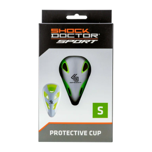 Shock Doctor Sport Protective Flex-Cup, Size Youth Small, White