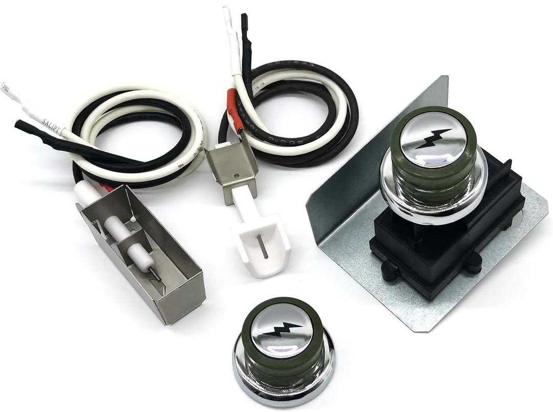 1819-51 & 1836-32 Universal Igniter Kit for Weber Genesis & Spirit Side-Control Grills 200/300 Series, 91360 67847 67726 Parts, E/S-210 310 320 Starter Kit, 2-Outlet Ignition Replacement 81315
