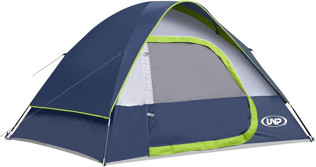 Camping Tent 2-4 Person, Waterproof Windproof Tent with Rainfly Easy Set up-Portable Dome Tents for Camping…