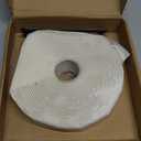 Butyl Tape White 1" x 30 Ft None Hardening Premium Butyl Caulk Tape for RV Window Glazing Roofing Leak Opening Pipe Plumbing Fixture EPDM Roof Patching (1 Pack)