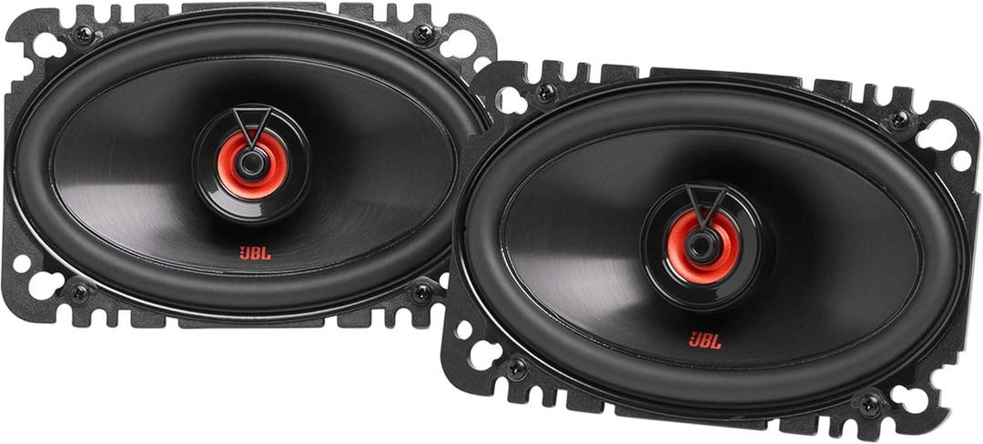 JBL Club 6422F - 4 X 6", Two-way Component Speaker System (No Grill), Black