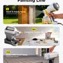 InoKraft NEO Airless Paint Sprayer Kit for House Painting, DIY Beginners' Choice with Accessories Storage Space, Lightweight Design, Quick Clean for Home Interior and Exterior Furniture and Fences