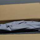 Indoor Dog House, Elevated Foldable Dog Cave Bed with Removable Plush Mat for Small Dogs and Cats Up to 15.7 Inches Long