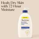 Aveeno Skin Relief Moisturizing Lotion Heals Very Dry, Sensitive Skin, Fast-Absorbing Body Lotion with Triple Oat & Shea Butter, Fragrance Free, Non-Comedogenic, Value Size, 33 fl. oz
