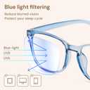 Gaoye Stylish Eyewear Frame Accessories - Blue Light Glasses for Woman - Computer Glasses for Blue Light Blocking