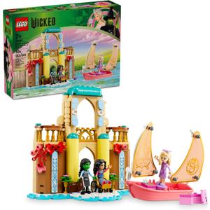 LEGO Wicked Glinda, Elphaba & Nessarose at Shiz University Building Toys - Gifts for Easter - Wicked Toys for Kids, Girls & Boys, Age 7+ - 75681