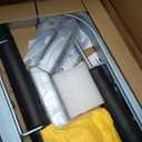 VEVOR Boat Trailer Guides, 18.5 in/20.5 in Height Adjustable Trailers Guide, 2PCS Thickened High-Duty Steel Trailer Guide-Ons with Smooth Roller Guidance, for V-Hull Boats, Small to Mid-Size Boats