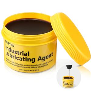 Dreyoo Cutting Paste for Drilling Metal, 8.8 oz Jar Metal Drill Bit Cutting Oil Tapping Wax, Industrial Saw Blade Lubricant, Machine Drill Paste for Drilling, Tapping, Sawing, Milling