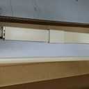 LazBlinds Cordless Cellular Shades, No Tools No Drill Blackout Honeycomb Shades Pleated Blinds for Windows, 25'' W x 48'' H, Soft Cream