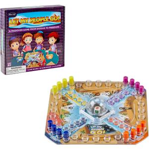 Rite Lite Let My People Go! Jewish Board Game Judaica Gifts for Kids Holiday Party Favors Judaism Game Up to 4 Players A Perfect Family-Friendly Party Game Fun & Educational