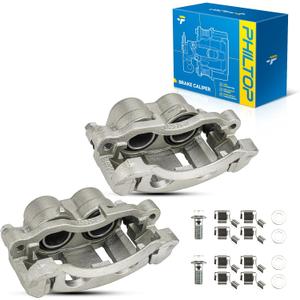 PHILTOP Front Brake Caliper Compatible with 1998-2005 Blazer, 1998-2004 S10, 1998-2001 Jimmy, 1998-2004 Sonoma, 1998-2001 Bravada, 1998-2000 Hombre, 18-B4694, 18-B4695