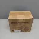 MODOWEY 6 Tier Rotating Earring Holder Organizer, Adjustable Metal and Plastic Stand Tree with 342 Groove for Stud Hoop Pierced Dangle Display, Decluttered, Space-Saving Storage Rack for Women, Black