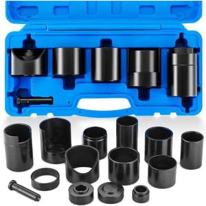 14PCS Master Ball Joint Remover Installer Adapter Tool Set for Ball Joint Replacement and Repair - 2WD and 4WD Cars, Trucks and SUVs