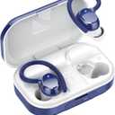 Wireless Earbuds, Bluetooth 5.4 Sport Headphones, 128H Playtime Over Ear Buds for Small Ear, Stereo Deep Bass, Sport Wireless Bluetooth Earphones, IPX7 Waterproof Running Headphones for iOS Android