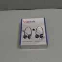 Cell Phone Headset with Microphone Noise Cancelling & Call Controls, 3.5mm Computer Headphones for Samsung PC Business Skype Softphone Call Center Office, Clear Chat, Ultra Comfort (Gray)