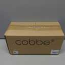 Cobbe Adhesive Shower Caddy 5-Pack, Large Wall Mounted Shower Shelves Rack, Organizer Storage Accessories with Soap Dish&Toothbrush Holder, Shelves for Bathroom Storage & Home Kitchen Decor, White