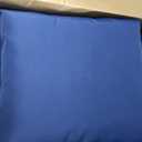 Outdoor Deep Seat Cushion Set, 24x24 Inch Water-Resistant & Fade-Resistant Outdoor Chair Cushions, Patio Furniture Cushions with Removable Cover for Patio Chair, Sofa,Navy Blue (Set of 4)