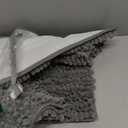 OLANLY Bathroom Rug Mat 30x20, Thick Soft and Absorbent Chenille Bath Mat, Non-Slip Rubber Backing, Machine Washable Quick Dry Bath Rugs for Tub Shower Floor, Home Decor Accessories, Grey