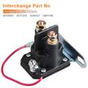 WATERWICH Starter Solenoid Relay Compatible with Polaris Sportsman 500 400 HO Magnum 330 2002 2003 2004 2005