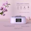 Paraffin Wax Machine for Hand and Feet - 3000ml Hand Wax Paraffin Machine for Arthritis,Touchscreen Paraffin Wax Warmer with 6 Packs Lavender Wax (2.64 lbs), Paraffin Bath for Smooth & Soft Skin