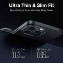 TORRAS Slim Fit Designed for iPhone 14 Pro Max Case 6.7 inch, Ultra-Thin 14 Pro Max Case 2022, Lightweight Hard PC Cover Phone Cases, Black, OriginFit | 6.7 inch, Ultra-Thin, 14 Pro Max Case, 2022, Lightweight, Hard PC Cover