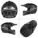 DOT Approved Youth Kids Motocross Helmet - Ultra-Lightweight Full Face Dirt Bike/ATV Helmet with Goggles, Gloves & Face Shield (4-Piece Set)