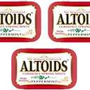 Altoids Curiously Strong Breath Mints, Peppermint, 1.76-Ounce Tins, 3-Pack Best By: 11/2025