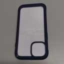 Diaclara Designed for iPhone 13 Case, Full Body Rugged with Built-in Touch Sensitive Anti-Scratch Screen Protector, Soft TPU Bumper Case for iPhone 13 6.1" (Dark Blue and Clear)