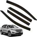 Rain Guards for Edge 2015-2024 SE SEL ST ST-Line Titanium, Tape-on Side Window Deflectors, Window Visors for Edge Cars, for Car Accessories, 4 pcs