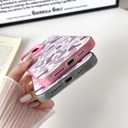 Skyseaco for iPhone 14 Pro Max Case, Cool Camo Pattern Phone Case Vintage Camouflage Shockproof Protective Cover for Women Girls Men Boys Teens, Pink