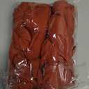 12 Pack Terracotta Cheesecloth Napkins Burnt Orange Fall Cloth Napkins Set of 12 Rust Thanksgiving Table Napkins Bulk 21x21 Inches for Wedding Bridal Baby Shower Dinner Party Decor