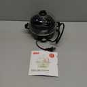 Dash Rapid Egg Cooker - Boiler, Poacher & Steamer - Includes Measuring & Recipe Guide - Dishwasher Safe - BPA Free - Holds 7 Eggs, Black