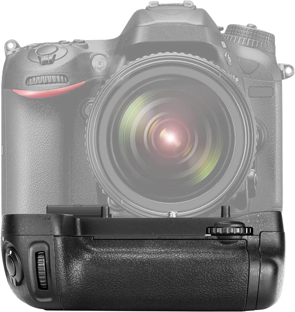 Neewer Vertical Battery Grip for MB-D15 Works with EN-EL15 Battery or 6 Pieces AA Batteries for Nikon D7100 D7200 Digital SLR Camera