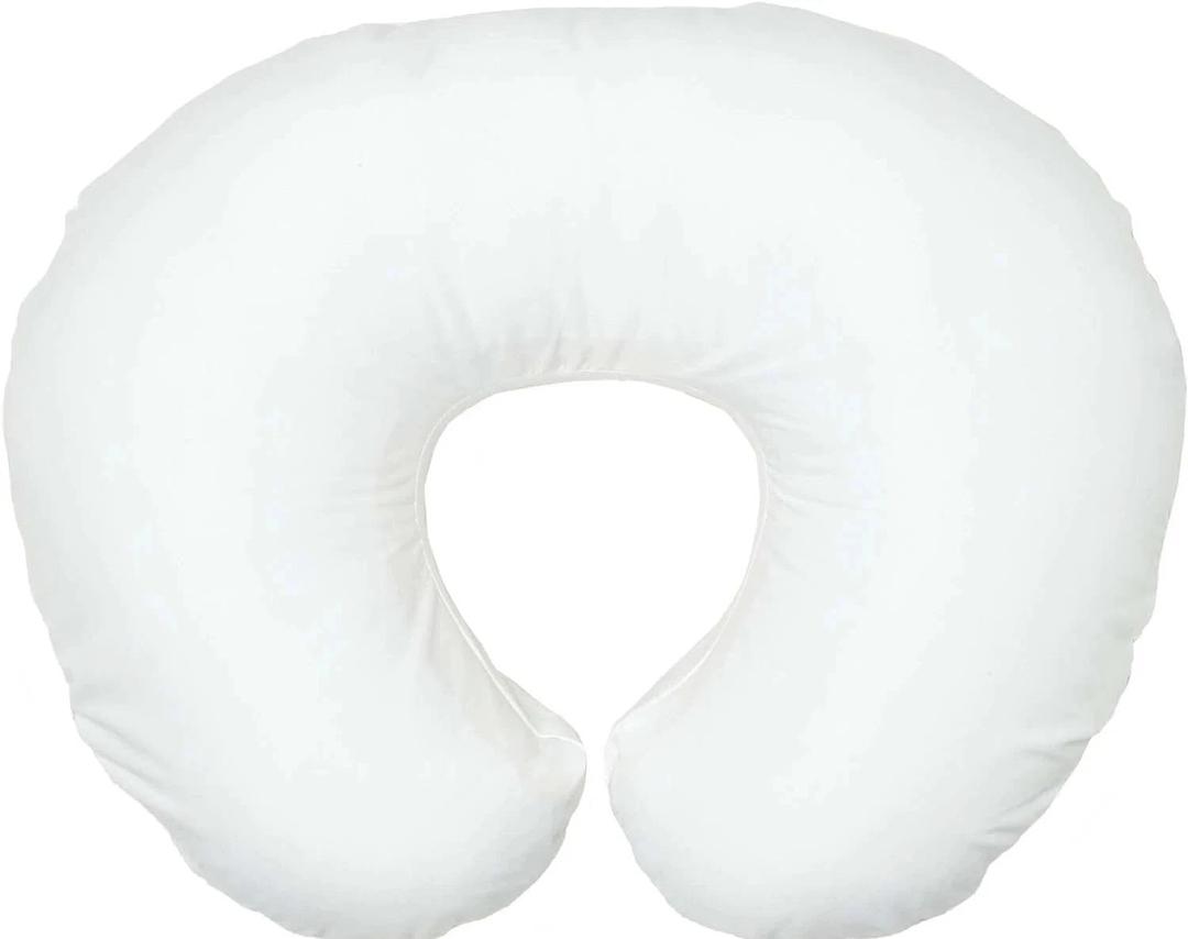 Boppy Nursing Pillow - Ergonomic Bottle & Breastfeeding Pillow with High, Firm, Large Area, Water-Repellent Cushion with Washable Cover; Baby Safety Alliance Verified - White Boppy Nursing Pillow - Ergonomic Bottle & Breastfeeding Pillow with High, Firm, Large Area, Water-Repellent Cushion with Washable Cover; Baby Safety Alliance Verified - White