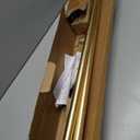 Adjustable 36-72 Inch Antique Gold Curtain Rod for Window, Bird Drapery Rod