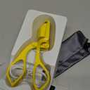 Heated Eyelash Curler, Fast 5s Heat up, 24 Hours Long Lasting, Rechargeable Electric Lash Curler, Temperature Control, Safe Anti-Burn Eye Lash Curler, Quick Natural Curling Lashes (Yellow)