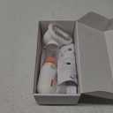 Cat Grooming Vacuum Kit with Brush, Low-Noise Pet Hair Shedding Trimming Grooming for Indoor Cats, 4 in 1 Pet Vacuuming Groomer for Long or Short Haired Kitten Accessories(White)