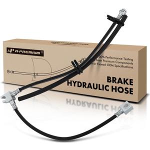 A-Premium Rear Driver Side Brake Hydraulic Hose Compatible with Ford Models - E150, E250, E250 Econoline, E350 Super Duty, E450 Super Duty, E350 Club Wagon, E350 Econoline Club Wagon