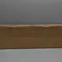 Frameless Shower Door Bottom Seal Shower Sweep with Drip Rail for 1/4" Glass,36" Long, Vinyl, Clear