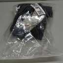 FUNYYZO Wide Leg Pants Women's High Elastic Waisted in The Back Business Work Trousers Long Straight Suit Pants (Large, 006# Black (Thick))