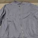 GeGekoko Womens Zip Up Sweatshirts Jackets Long Sleeve Casual Loose Outwear with Pockets (X-Large, Grey)