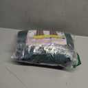 Timeper Dark Green Velvet Curtains, 102 inches Blackout Curtains Super Soft Home Decor Thermal Insulated Energy Saving for Sliding Door/Privacy Room Dividers, Grommet Top, W52 x L102, 2 Panels