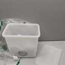 Automatic Chicken Feeder Chicken Feed Container Hanging Chicken Feeder Rainproof Poultry Feeder Bucket (Frosted)