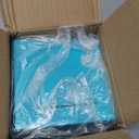 Piggy Bank for Adults and Kids, Must Break to Open Solid ABS Money Bank, Cute DIY Sticker Piggy Bank, Unopenable Money Box, 4.72 Inch (Blue)