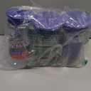 3 Fly Traps Outdoor Fly Trap for Patio with 6 Non-Toxic Dissolvable Bait Refills. Reusable Hanging Bug Catcher Killer for All Filth Flies for Outside Bug Control Yard Ranch. Hanging Chains Included.